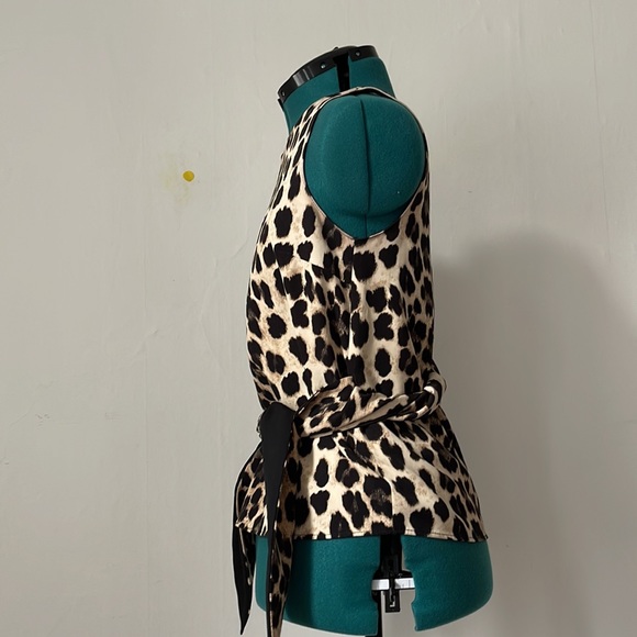 Zara leopard tie front - Picture 3 of 4